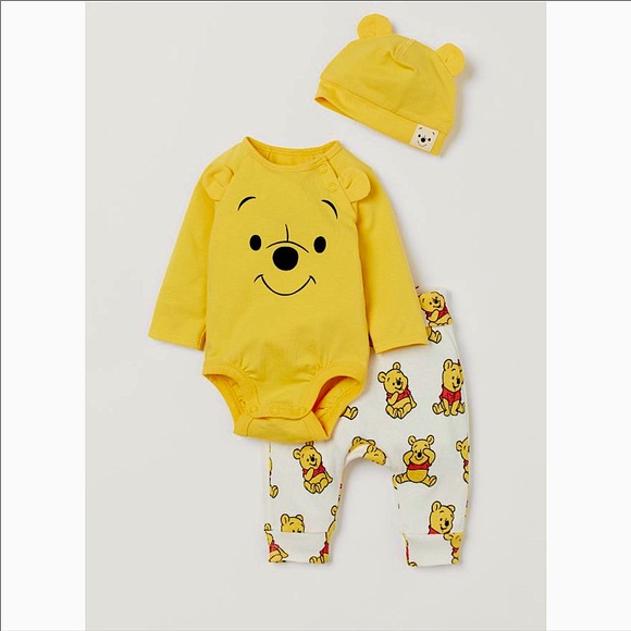 Disney Other - NWT 💛 H&M Disney Winnie The Pooh 3 Piece Set